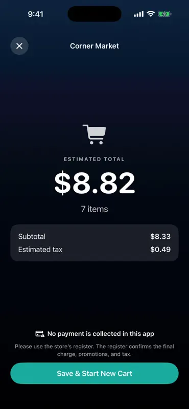 Store Scan & Total screenshot 3 of 3