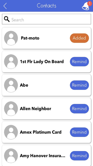 Screenshot 2 of Contact Me App App