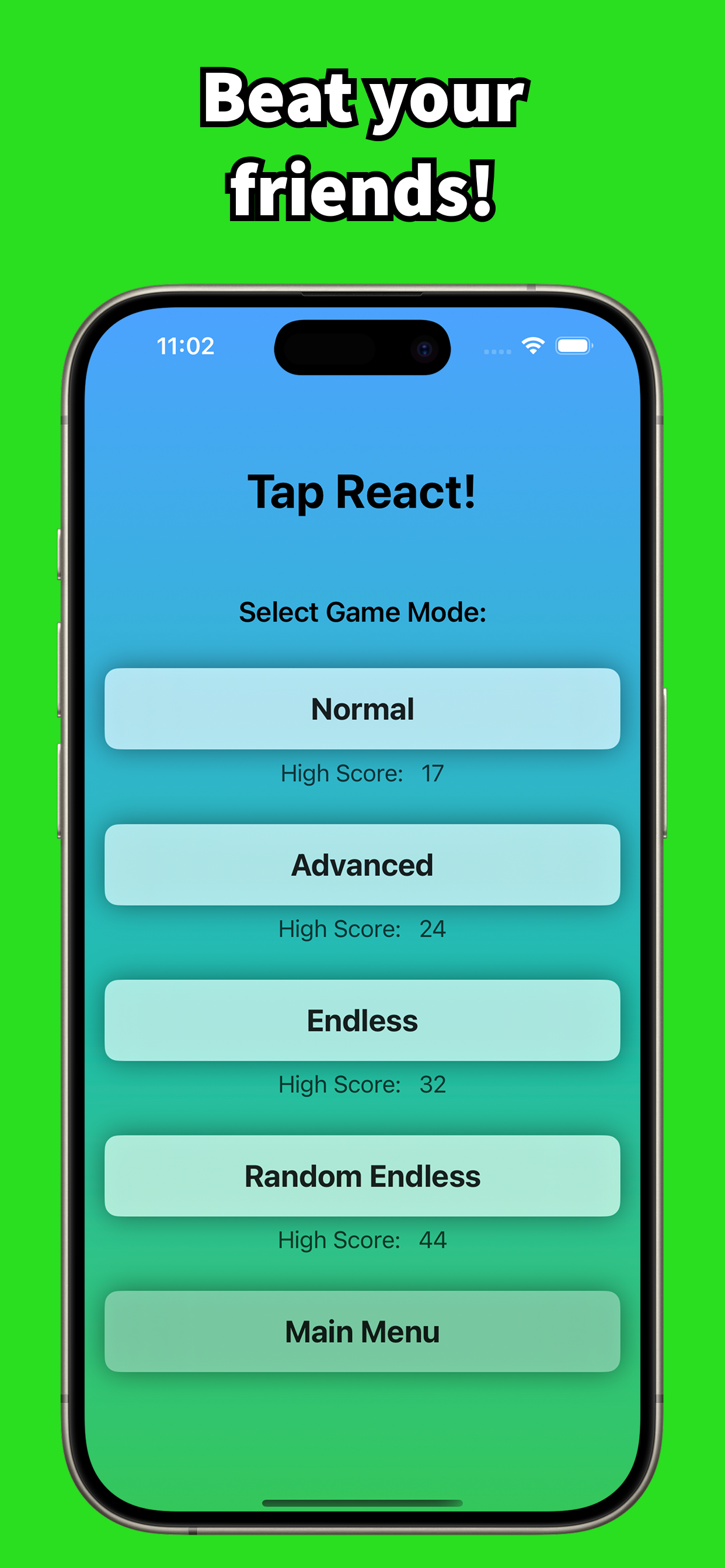 Reaction Time Game - Tap React screenshot 5