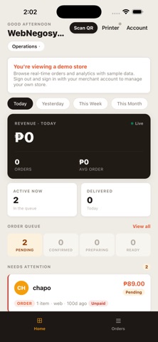 SmartMenu PH screenshot