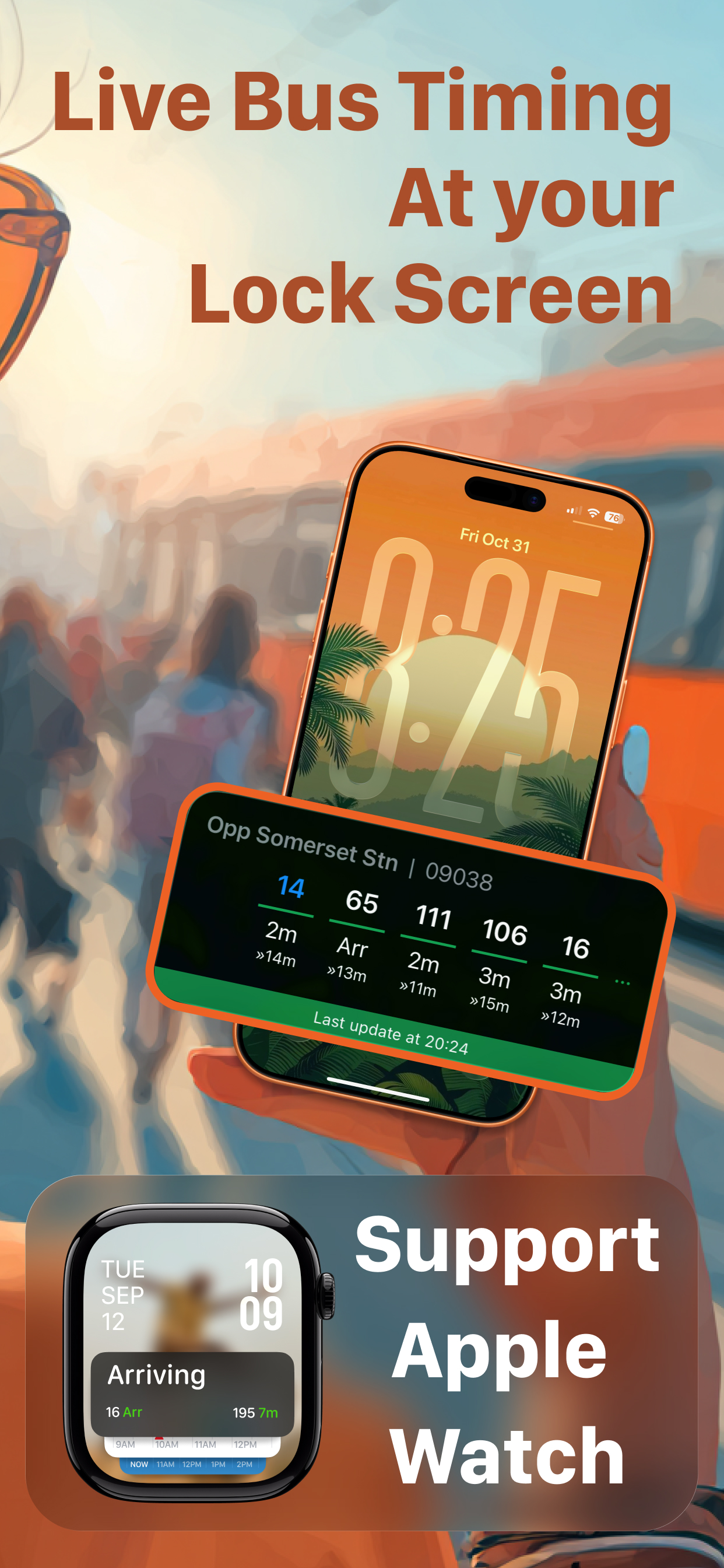 Arriving: SG Bus Timing