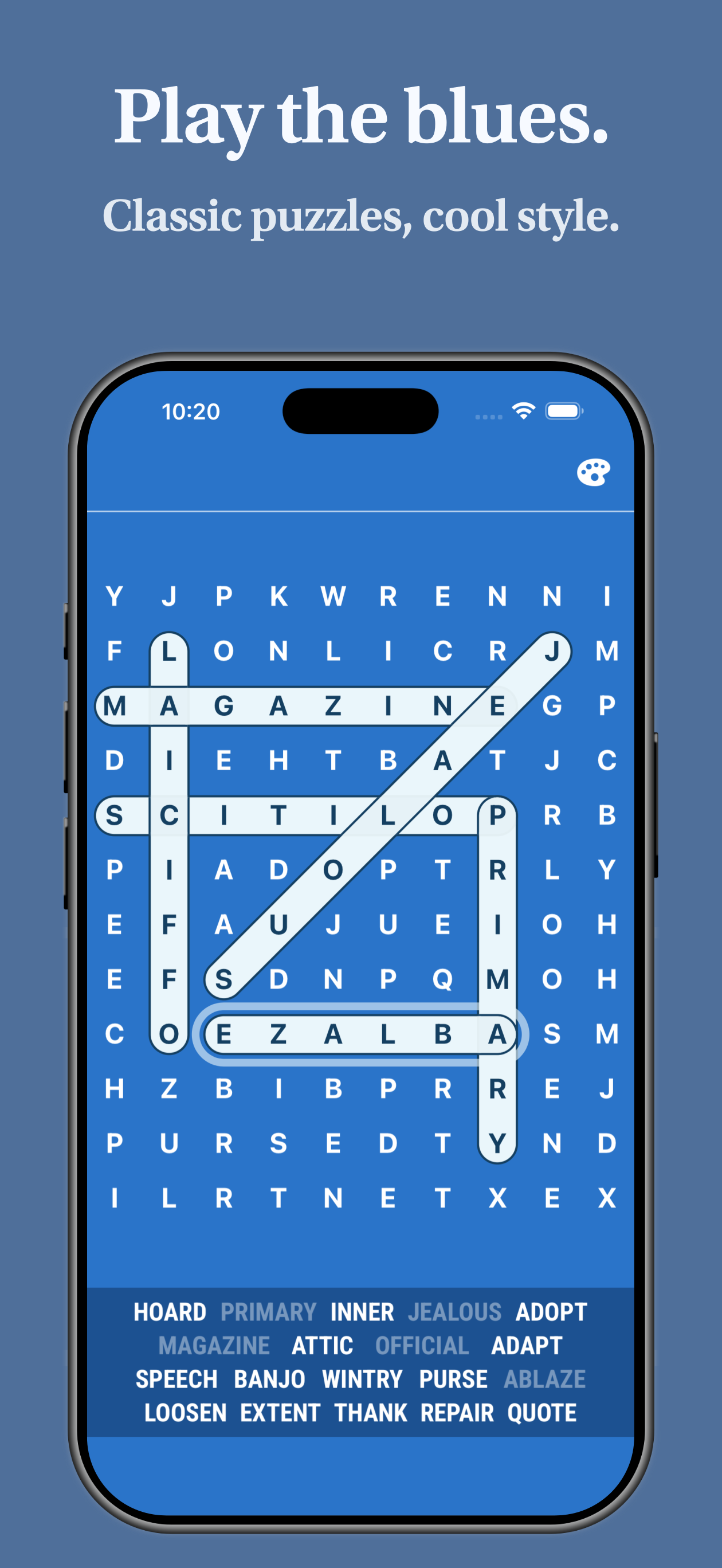 Searched For Words