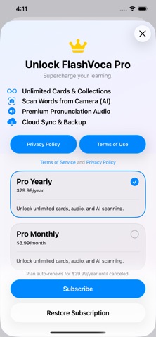 FlashVoca - French Screenshot 8 of 8