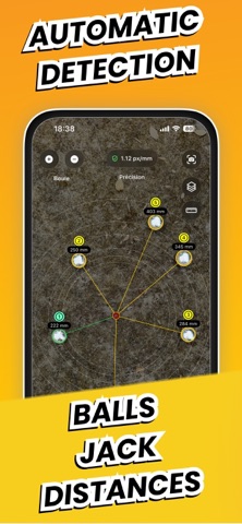 地掷球测量: Cochonnet screenshot