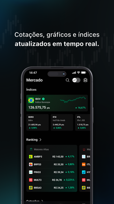 HUB3 - Gestão de Investimentos Screenshot
