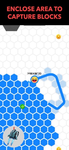 Hexar.io - #1 in IO Games iPhone screenshot