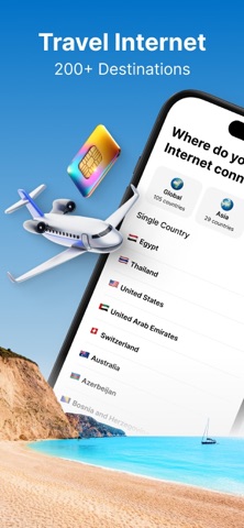 Captura de tela 1 de WonderConnect: eSIM Travel