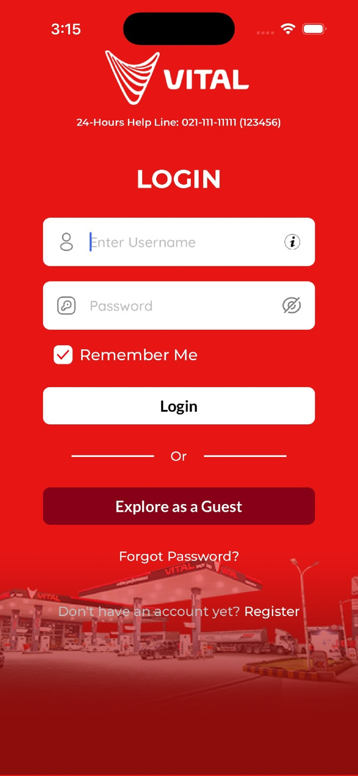 Vital Fuel App screenshot 3