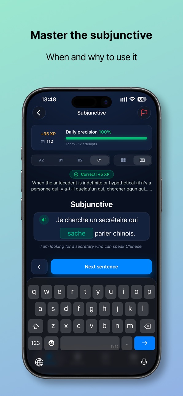 iPhone screenshot