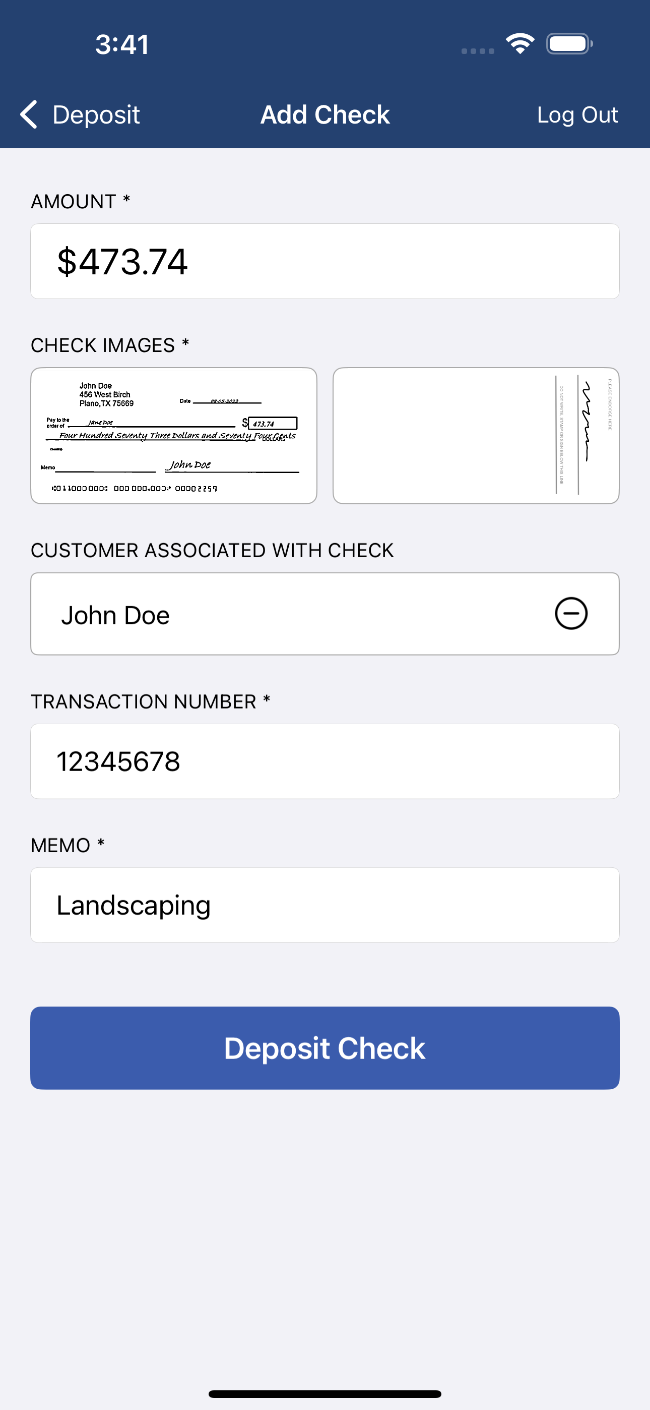 Huron Comm Bank Remote Deposit