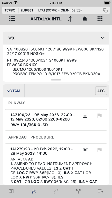 Lido mBriefing Screenshot