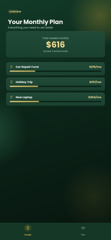 FundJar iPhone screenshot