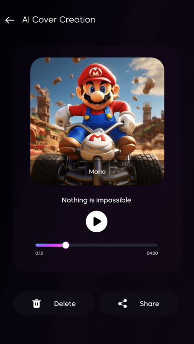 AI Cover Songs : Music AI Screenshot