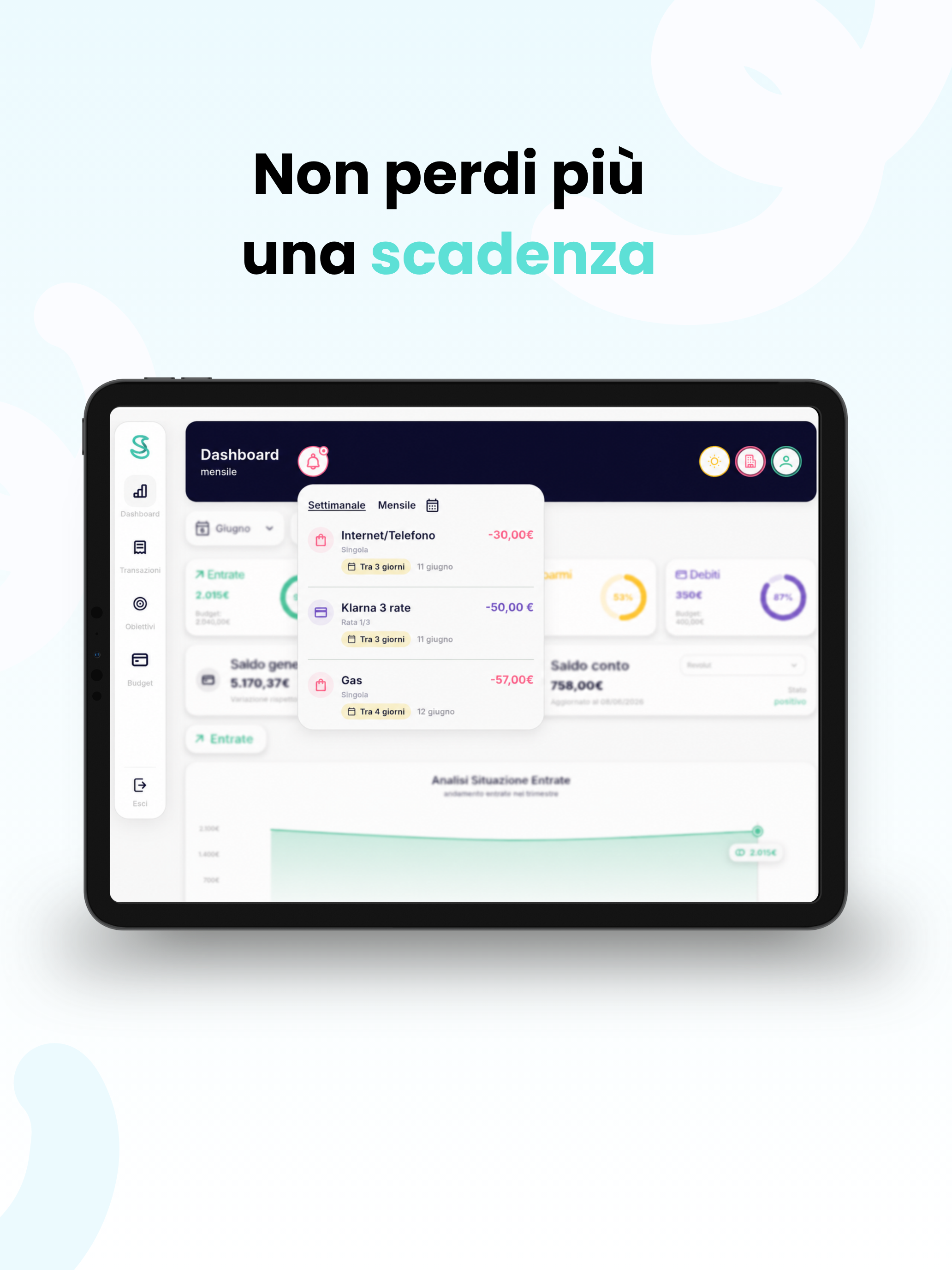Simple Budget: Spese e Tasse screenshot 19