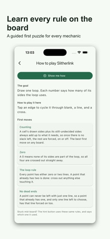 Pencil Logic: Slitherlink Screenshot 3 of 8