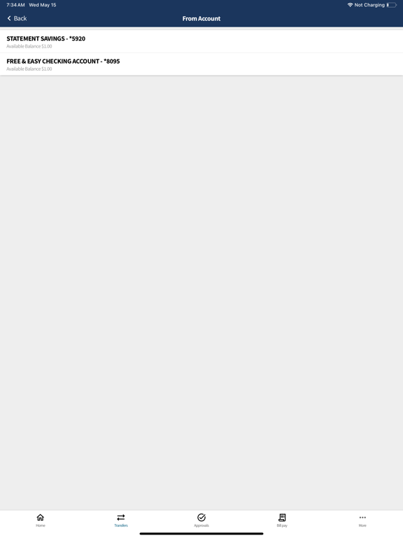 Dedham Savings for Business iPad screenshot 6 - Finance app