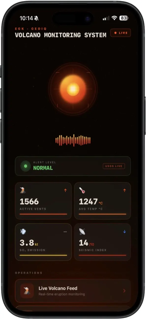 Screenshot #2 pour EGK GeoIQ Volcano