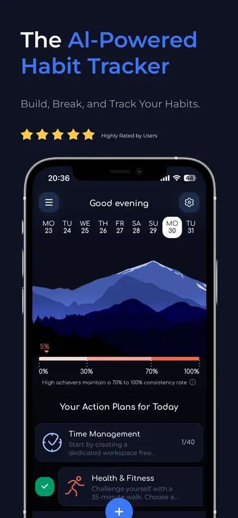 AI Planner Habit Tracker - App de Productividad | MWM