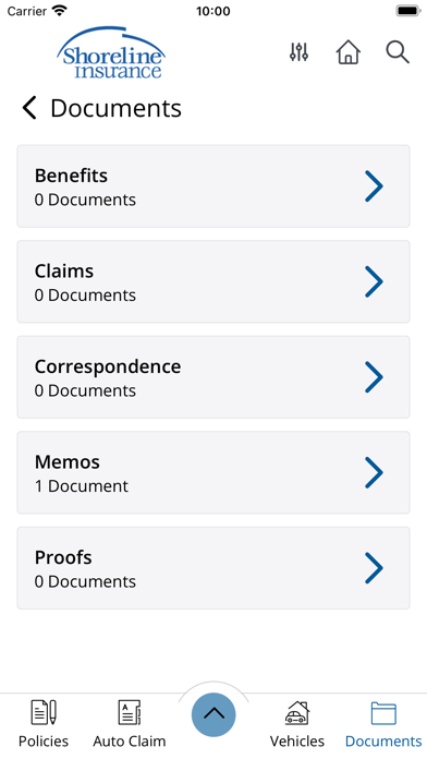 Shoreline Insurance Online Screenshot