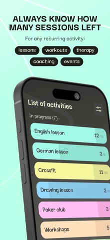 Qounter - Session Tracker Screenshot 1 of 6