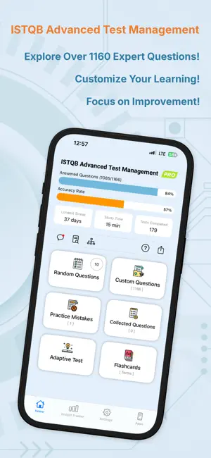 ISTQB Advanced Test Management screenshot 1