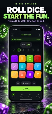 Dados Virtuales - Dice Roller Screenshot 1 of 6