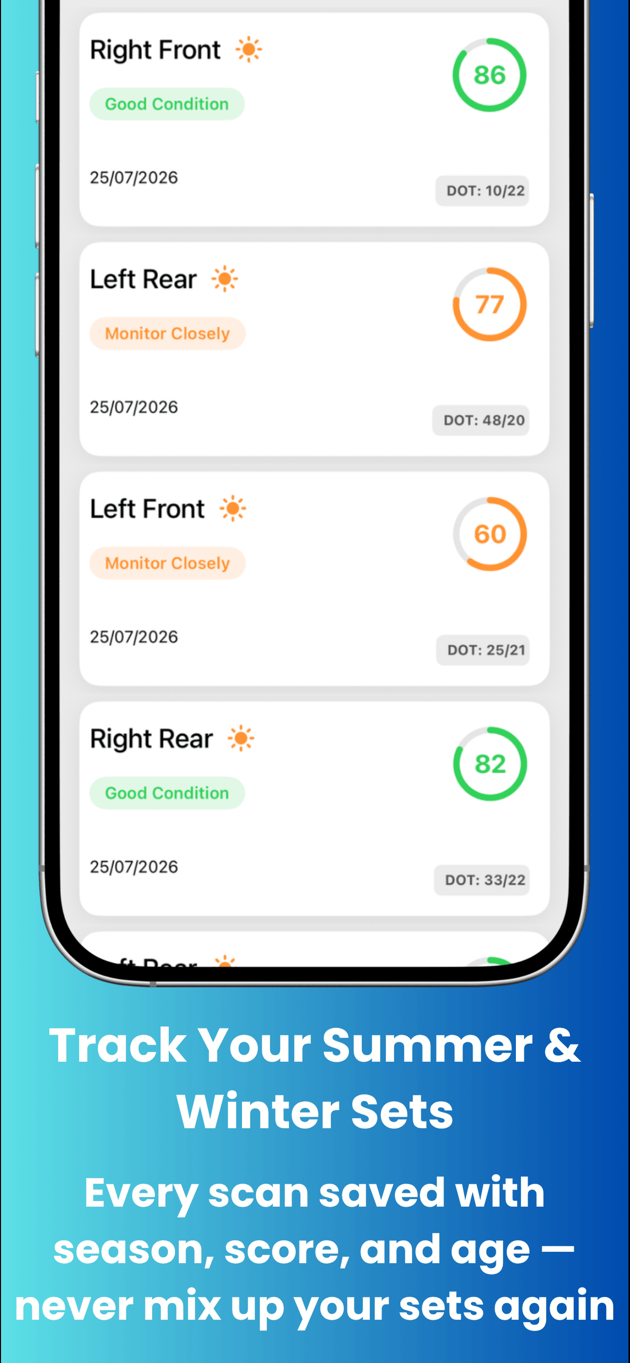 TireScan:AI Tread & Wear Check screenshot 6