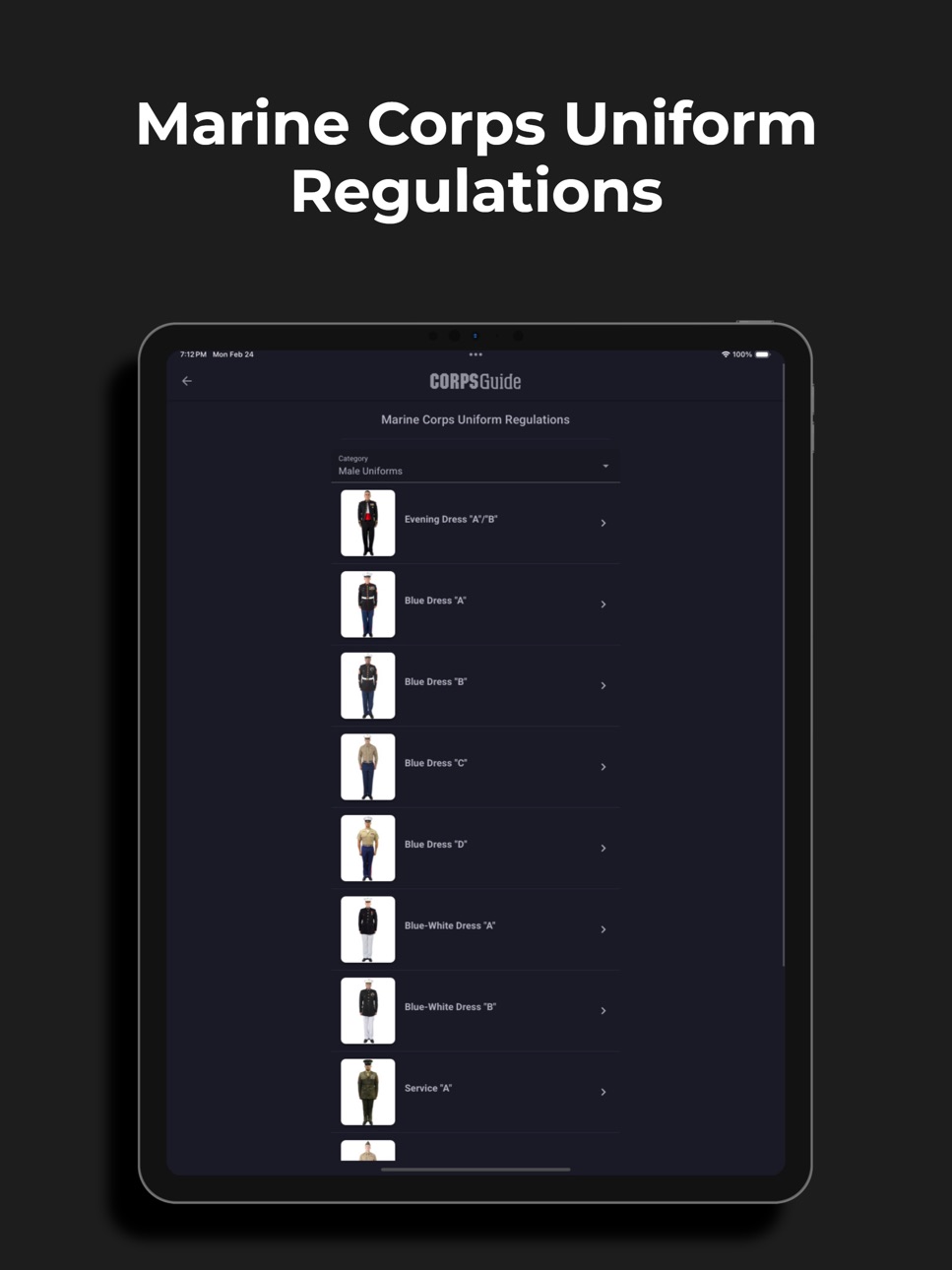 iPad screenshot