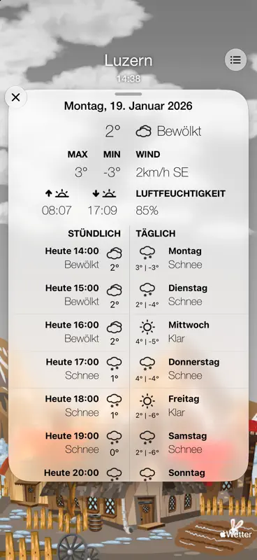 NiceWeather Pro by NiceApps screenshot 3 of 4