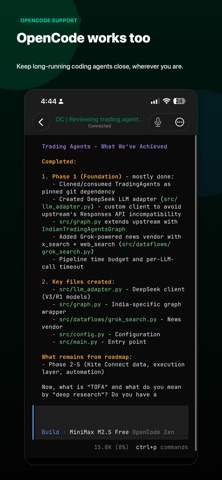 AFK - AI Code Terminal Screenshot 6 of 7