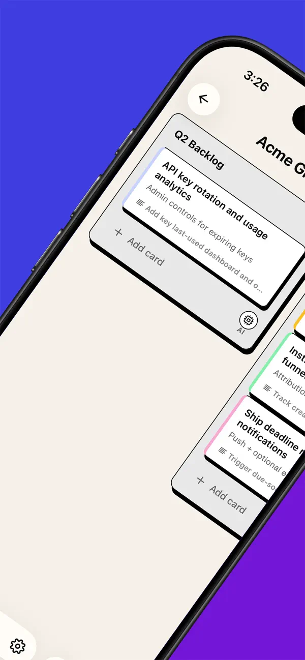 Screenshot #2 pour Boardify Task Management