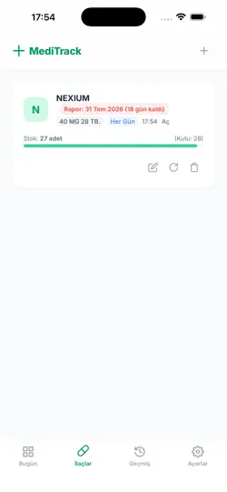 MediTrack - İlaç Takip iPhone Ekran Görüntüsü 2