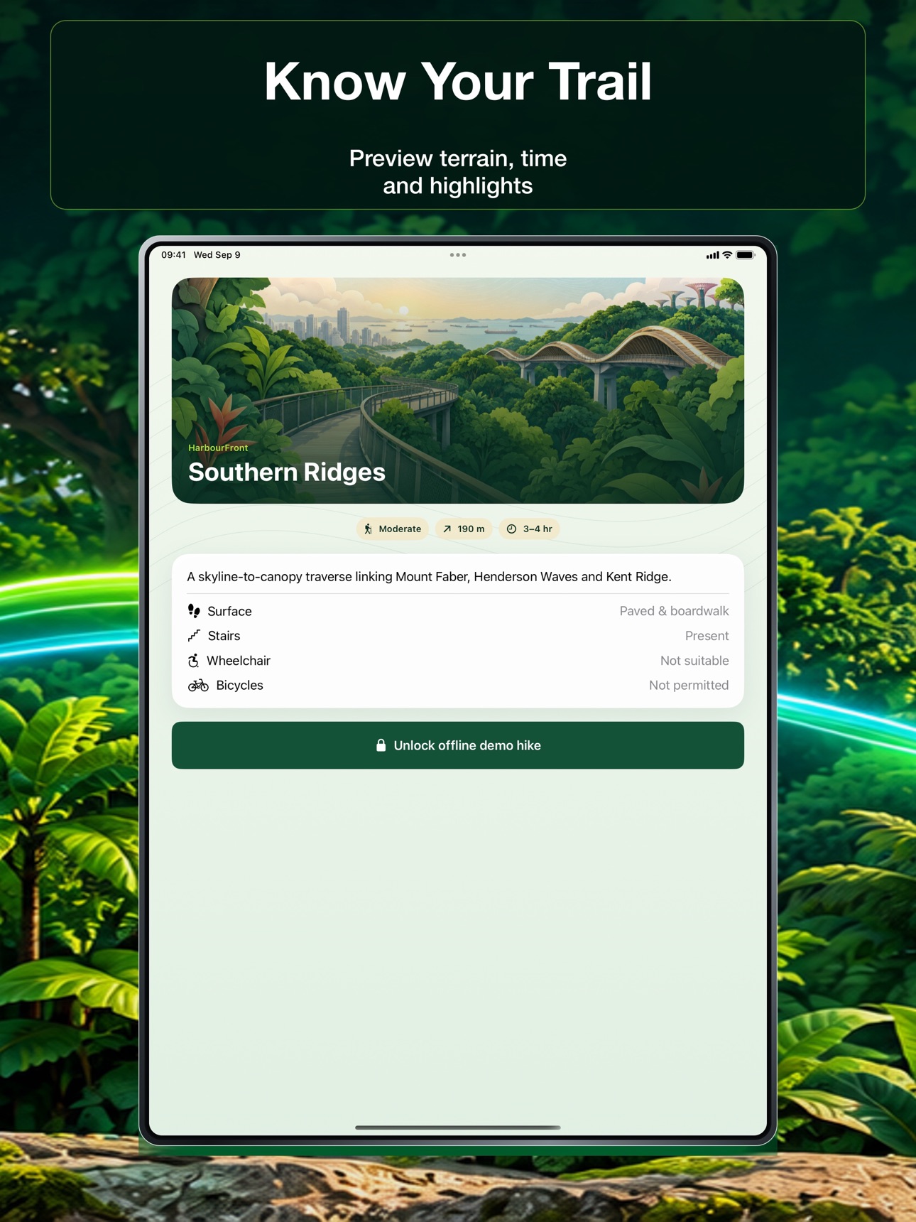 Screenshot 7 of Trekking SG: Trail Guide