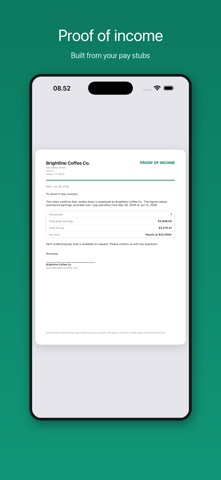 Paystub Maker: Payslip & Docs iPhone screenshot