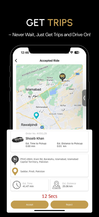 AmanCar - Driver Screenshot 3 of 6