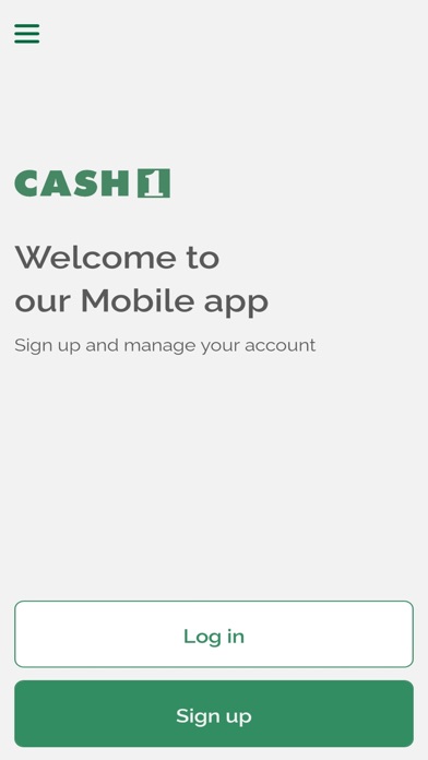 CASH 1 LOANS Screenshot
