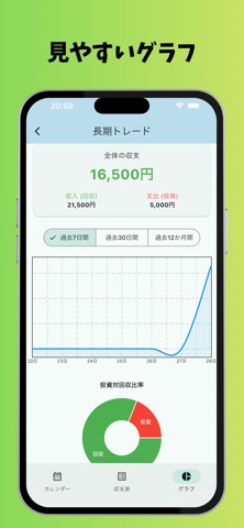 カテゴリ別収支管理 screenshot