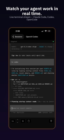 MobileCLI Screenshot 2 of 8