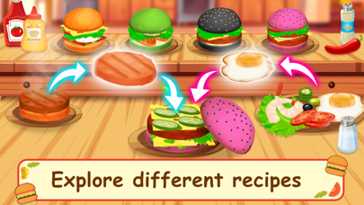 Burger Cafe – Cooking Games Screenshot