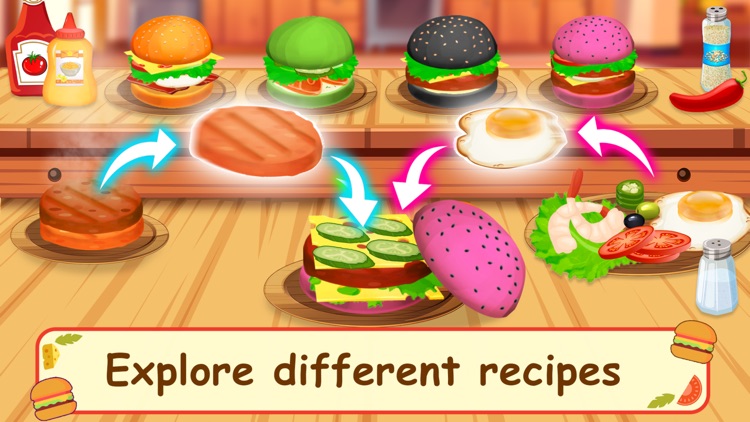 Burger Cafe – Cooking Games screenshot-4