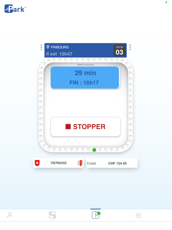 Screenshot #5 pour allPark Clic