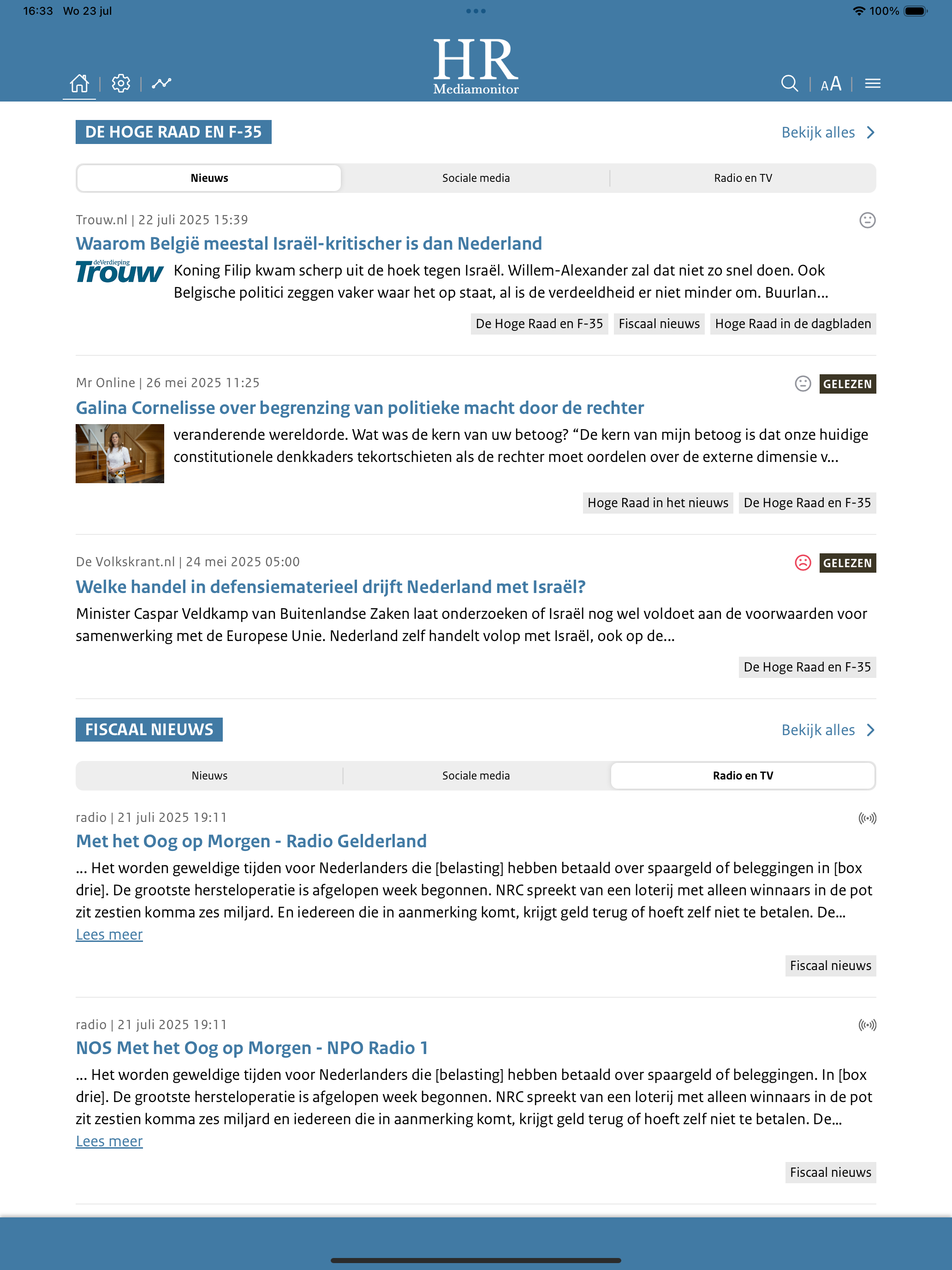 HR Mediamonitor screenshot 6