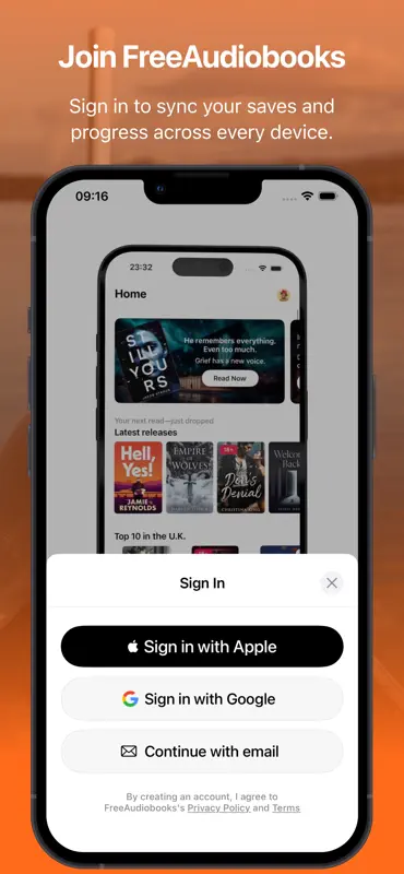 FreeAudiobooks: Listen Now screenshot 8 of 8