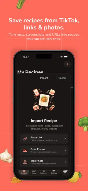 Garlic Recipe Keeper & Planner screenshot 1