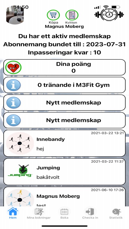 M3softwareFit - Member