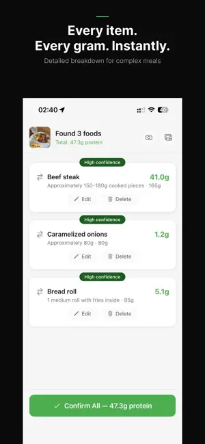 Gramo Protein screenshot 3