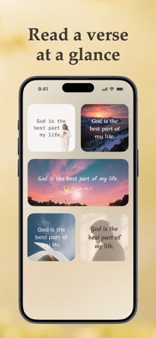 Bible Widgets: Verse & Prayer iPhone screenshot 4