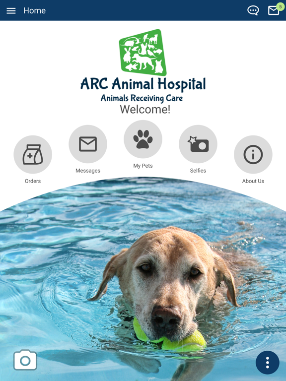 ARC Animal Hospital iPad screenshot