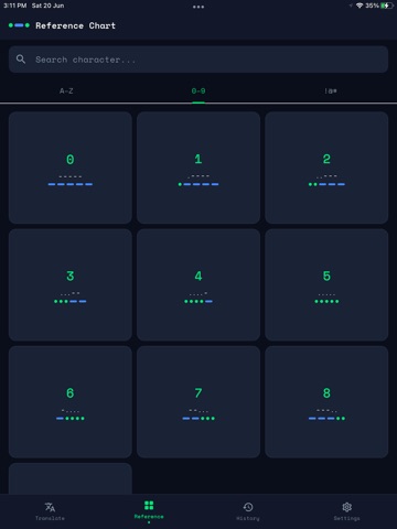 MorseWave – Morse Code App iPad screenshot