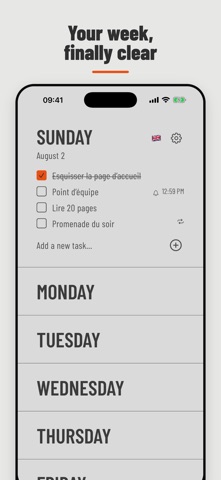 Weeklane: Weekly To-Do Planner Screenshot 1 of 10